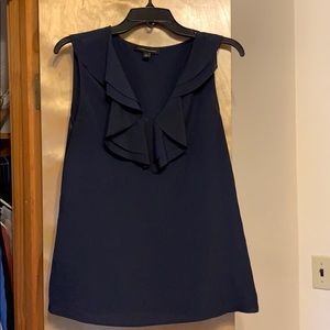 Banana republic navy blouse